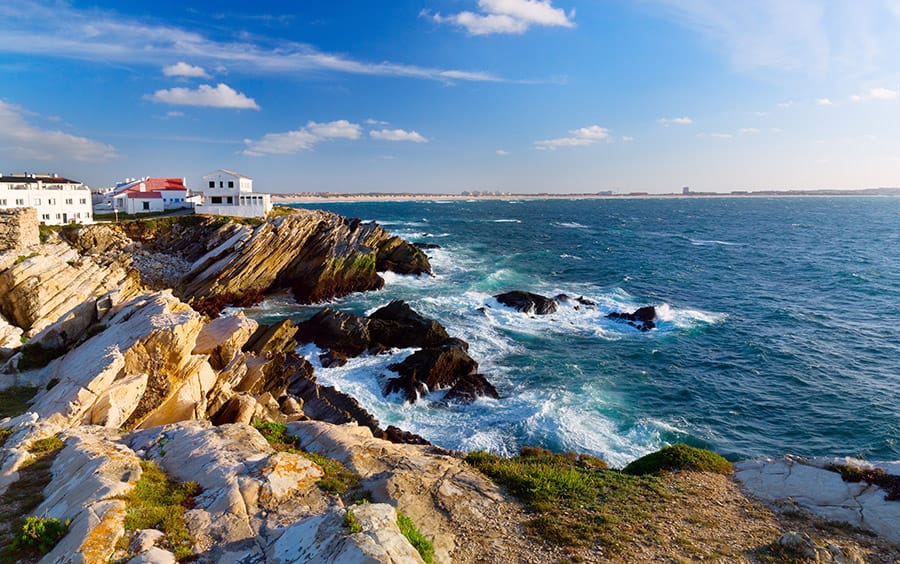 rocky coast in Portugal
