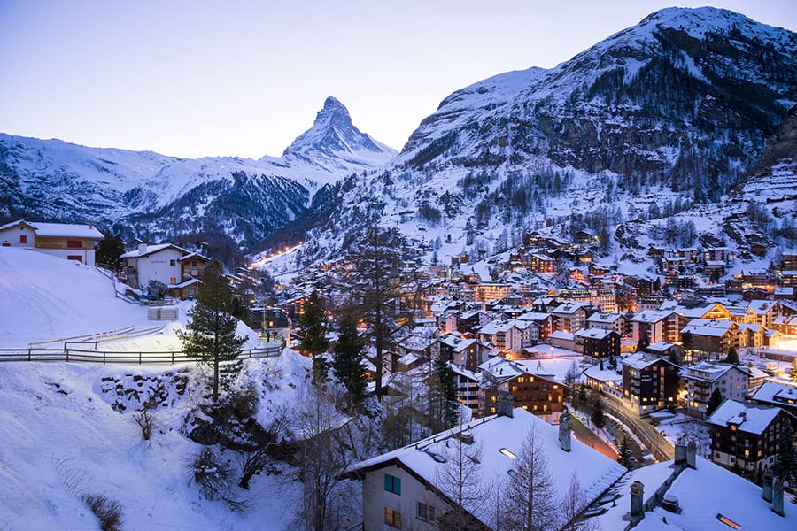 Zermatt Switzerland - Matterhorn Ski Resort