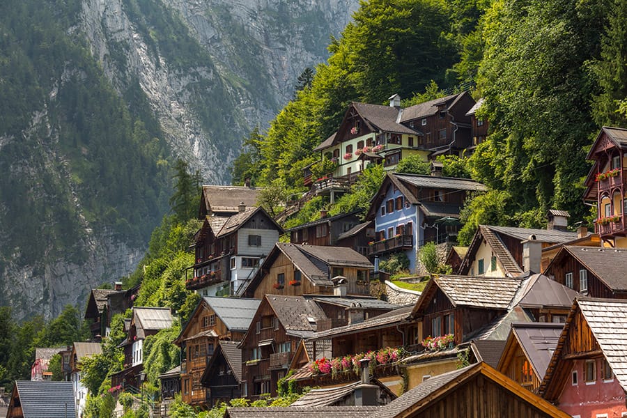 Hallstatt Village in Austria